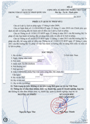 travel to vietnam with criminal record